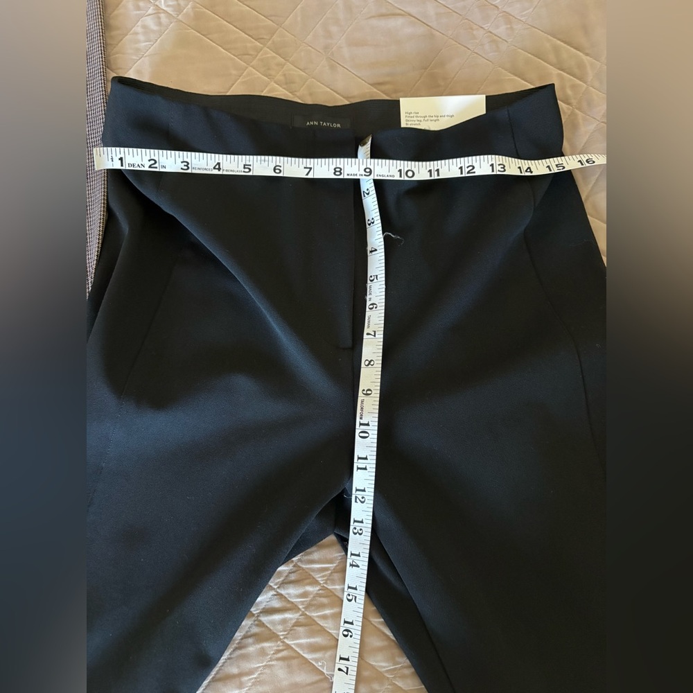 Lot of 2, New! Ann Taylor The Audrey High Rise Stretch Size 10 - Picture 8 of 13
